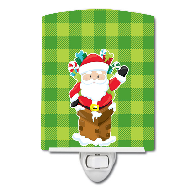 Silloth Santa Claus Ceramic Night Light