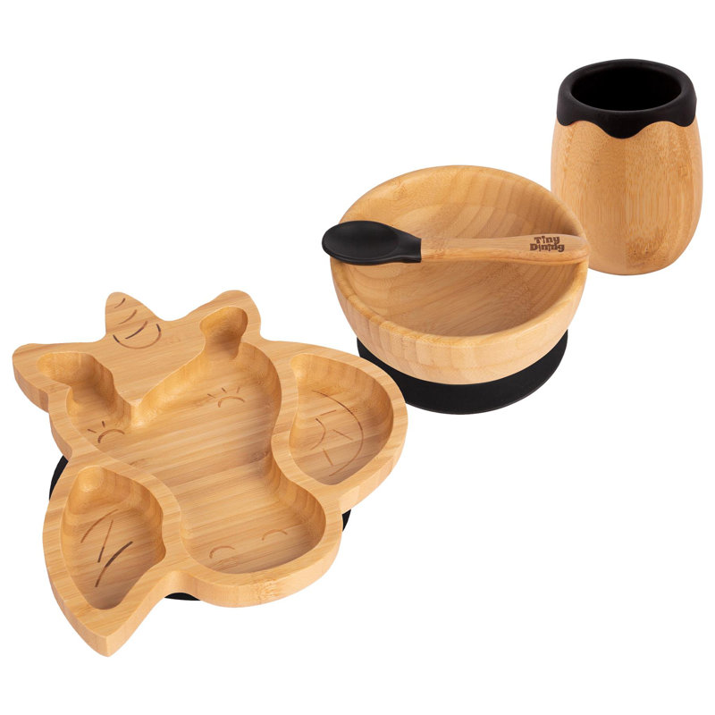 Piece Dinnerware Set, Black