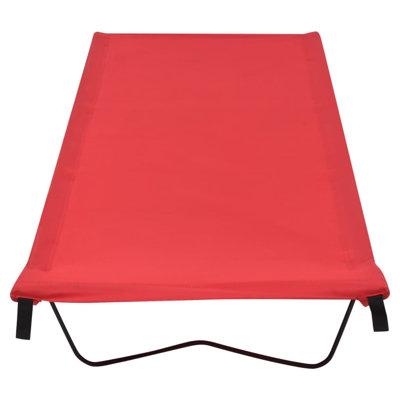 Lit de camping en acier Oxford 600D vidaXL 70,9 po x 23,6 po