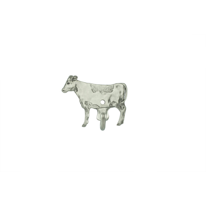 Crochet de vache, Étain satiné