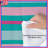 Pink Teal Stripes Comforter-128741618
