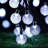 Kingsley 20' Outdoor LED Solar Powered 30 - Bulb String Light (End to End Connectable)-348120548