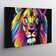 Lion Abstract Pop Art - Wrapped Canvas Art Prints