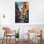 Long Hall in the City Deconstruction 1 Piece Wall Art on Canvas-1250371567-1260239059