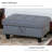 Faux Leather Ottoman-77621949