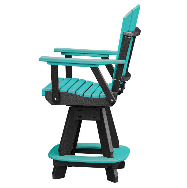 Ernst Patio Dining Chair, Aruba Blue