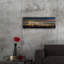 «Salt Lake City Utah Nighttime Panorama» par Epic Portfolio, art mural en verre acrylique, 36 po x 12 po-1000560955