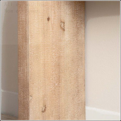 Narrow Console Table with Bead Detail