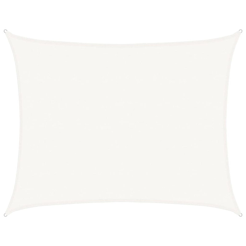Attalus Rectangular Shade Sail, 8m x 6m, White