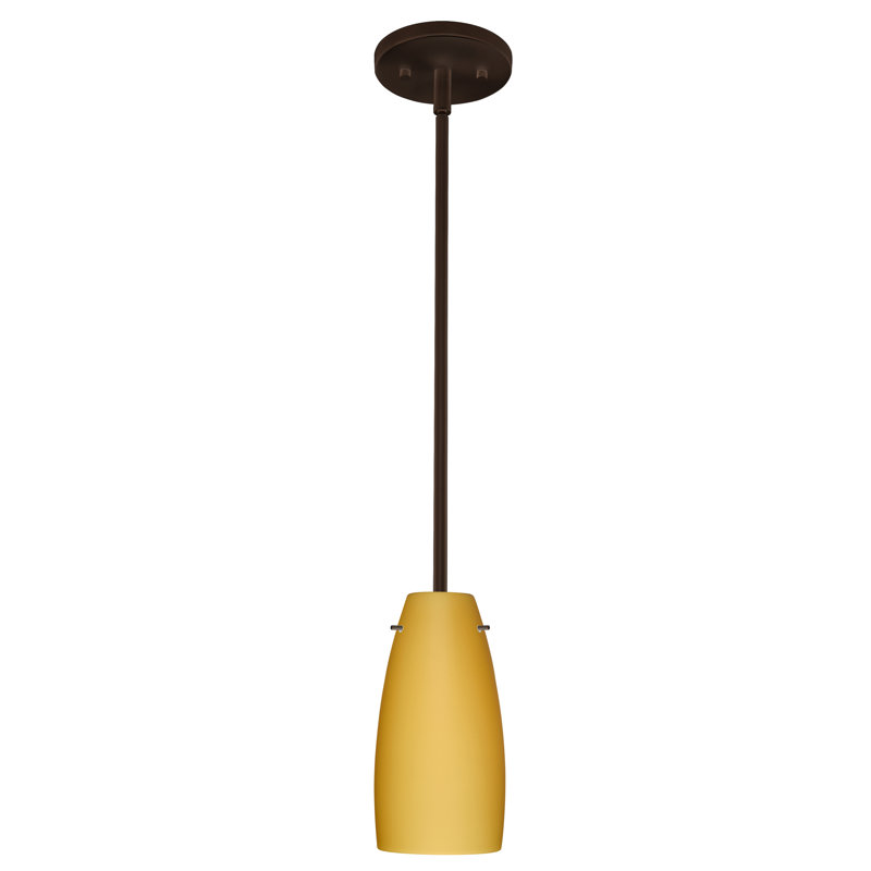 Tao 1 - Light Single Pendant, Bronze, Opal Matte, LED