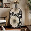 Commode décorative simple à motif floral moderne
