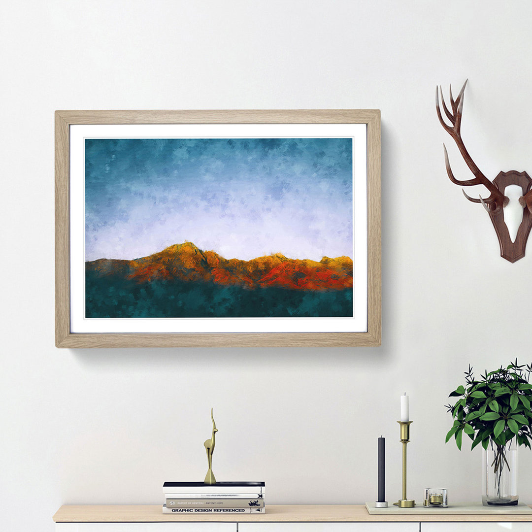 Isalo National Park in Madagascar - Picture Frame Painting Print