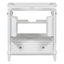 30" Bathroom Vanity Without Sink, Base Only, Multi-Functional Bathroom Cabinet With Doors And Drawer, Solid Frame And MDF Board, White-118004273