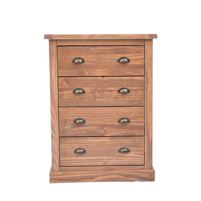 Durso 70cm W 4 - Drawer Chest of Drawers