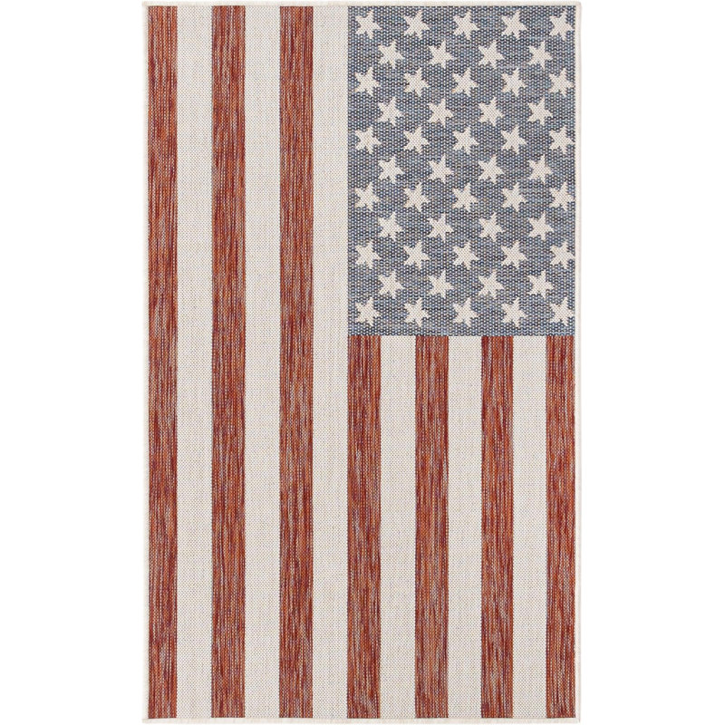 Jill Zarin Indoor/Outdoor Rug, Rectangle 3'1" x 5'3"
