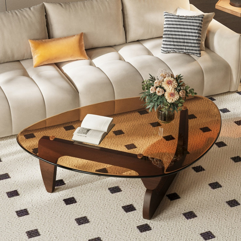 Abstract Coffee Table with Storage