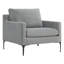 Chaise d'appoint moderne rembourrée avec coussins-139338678