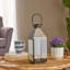 Lanterne moderne en acier inoxydable-692199264