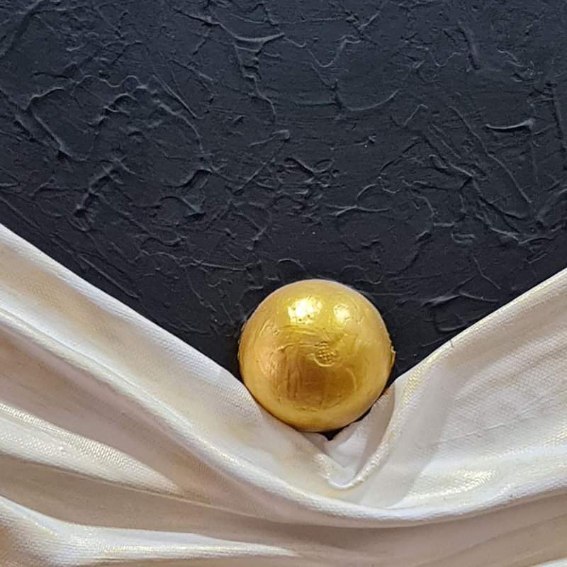 Peinture à l'huile décorative, H 19,69 po x l 27,56 po x P 1 po