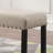 Dining Bench With Nailhead Trim-1740812774
