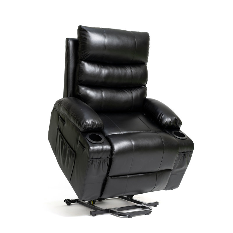 21"Seat Width, Black