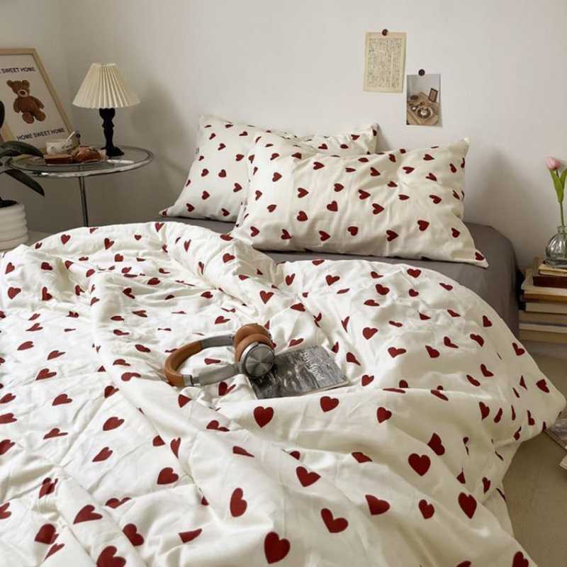 No Pattern Duvet Cover Set
