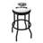 Swivel Upholstered Counter Stool with Metal Frame-842920883