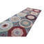 Hand Knotted Wool Area Rug in Green