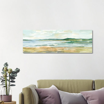 Panoramic Seascape I by Ethan Harper - Wrapped Canvas Panoramic Gallery-Wrapped Canvas Giclée