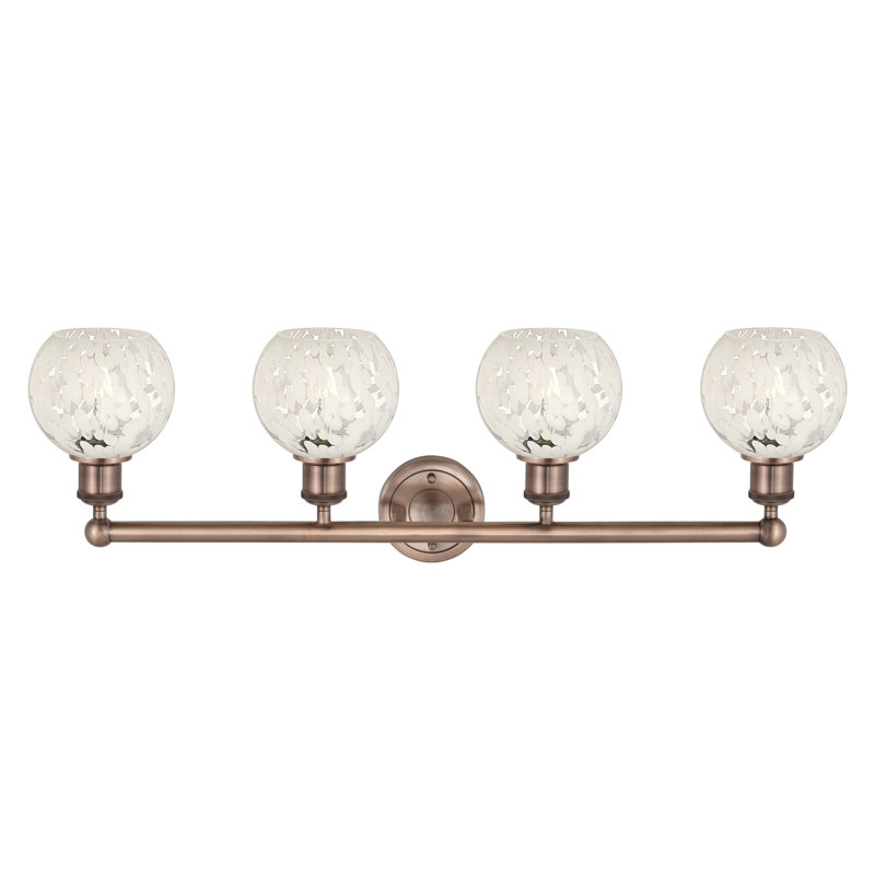 Beppino 4 - Light Dimmable Vanity Light, Antique Copper
