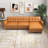 Santiago Upholstered L-Shaped Sectional-792804801