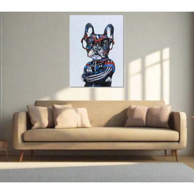 Gangsta Dog 50% Hand-Painting