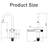 High Arc Pull-Down Kitchen Faucet - Single Hole Stainless Steel, Modern Sink Faucet-115810851