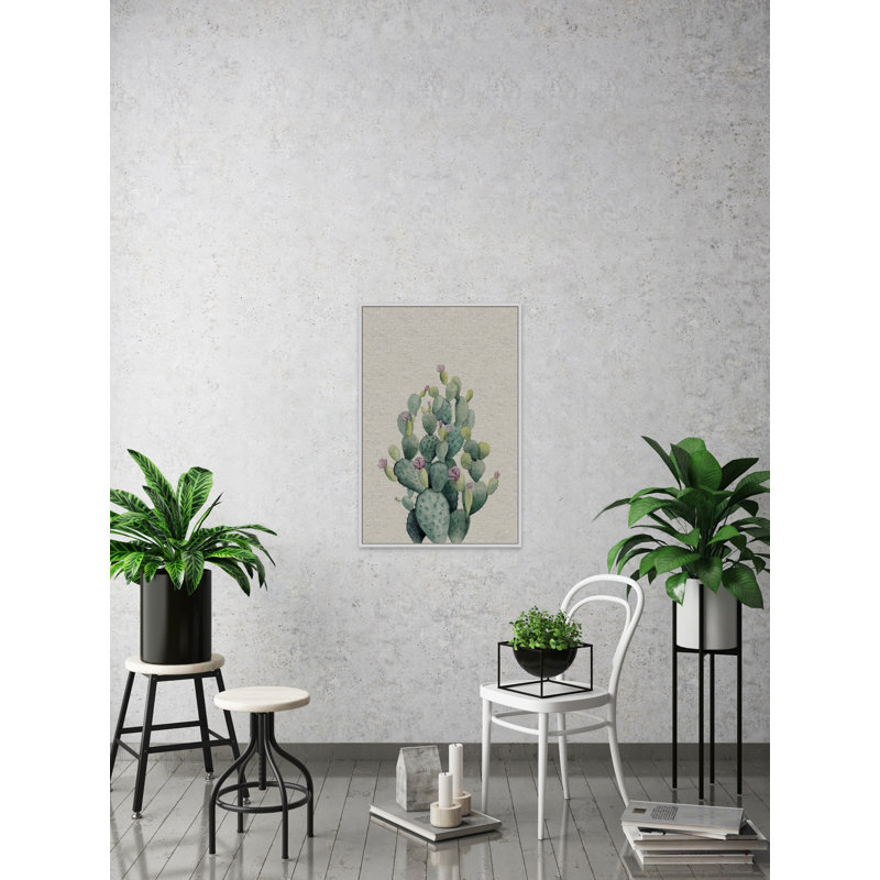 Desert Blooms IV - Painting on Canvas, 152cm H x 101cm W x 3.81cm D