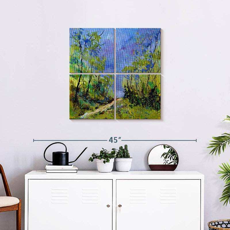 Spring Path, 26" H x 26" W