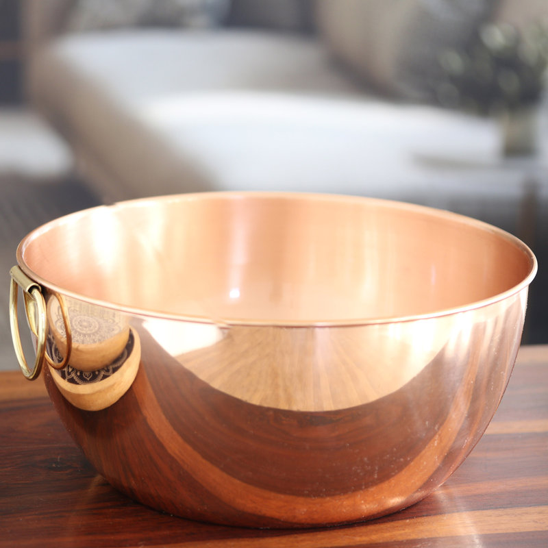 Millais Handmade Copper / Copper Plated Decorative Bowl