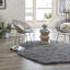 Tapis à poil long gris graphite Lanzilotta-482059580