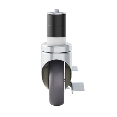 Woodford Commercial Grade Heavy Duty Kitchen Casters with 2 Swivel Casters and 2 Locking Casters