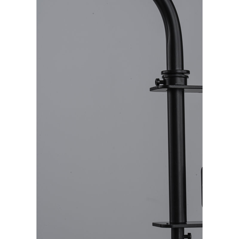 Plata Plug-In Adjustable Swing-Arm Wall Lamp