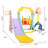 Tobbi 5 in 1 Toddler Slide and Swing Set-59734331