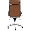 Fauteuil de conférence pivotant en similicuir Chaseton-739584832-783421862