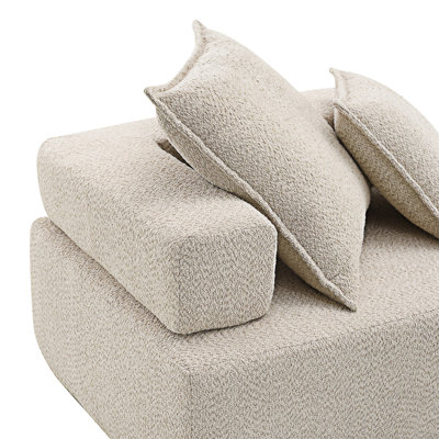Modular Sectional Sofa,Convertible Compressed Couch