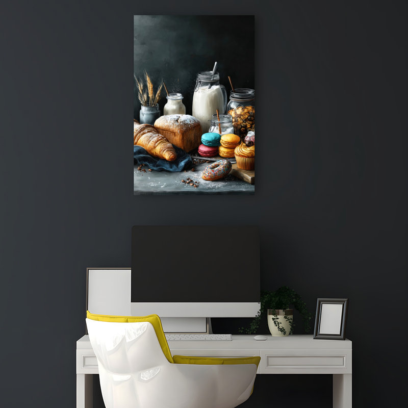 Art mural rustique contemporain contemporain, 18" H x 12" W