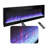 60" Electric Fireplace, Recessed And Wall-Mounted Fireplace