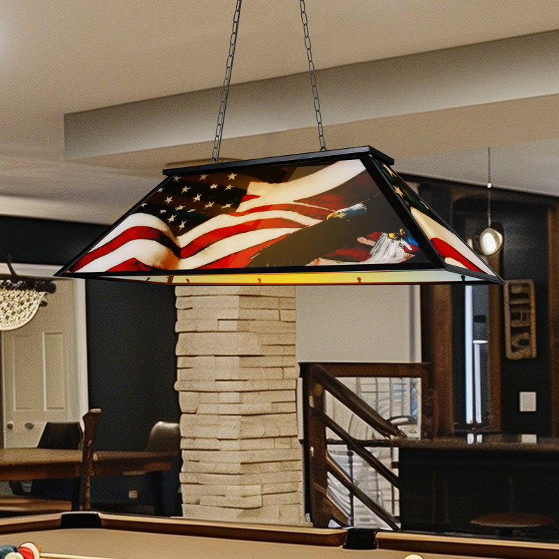 4 - Light Colored Pool Table Lights Pendant