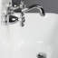 Fireclay Wallmount Bath Sink with Faucet, Drain and P-Trap Set-346126596