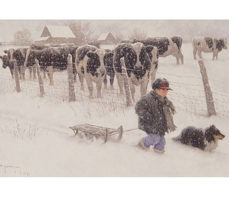 Curious Onlookers, 27" H x 40" W