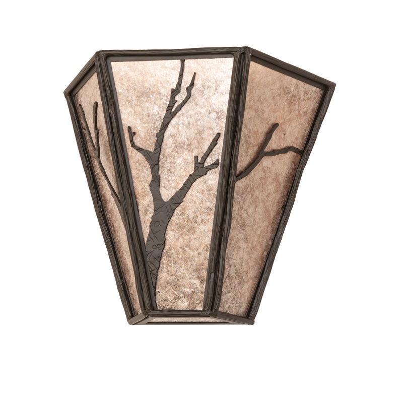 2 - Light Flush Mounted Sconce