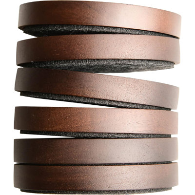 Set of 6 Wood Felt Coasters 4.3 Inch Absorbent Insulated Stackable Drink Coasters for Wooden Table