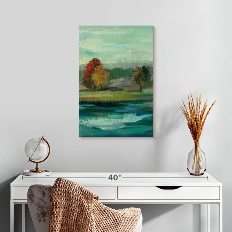 Alvord Malachite Lake II, 24" H x 16" W